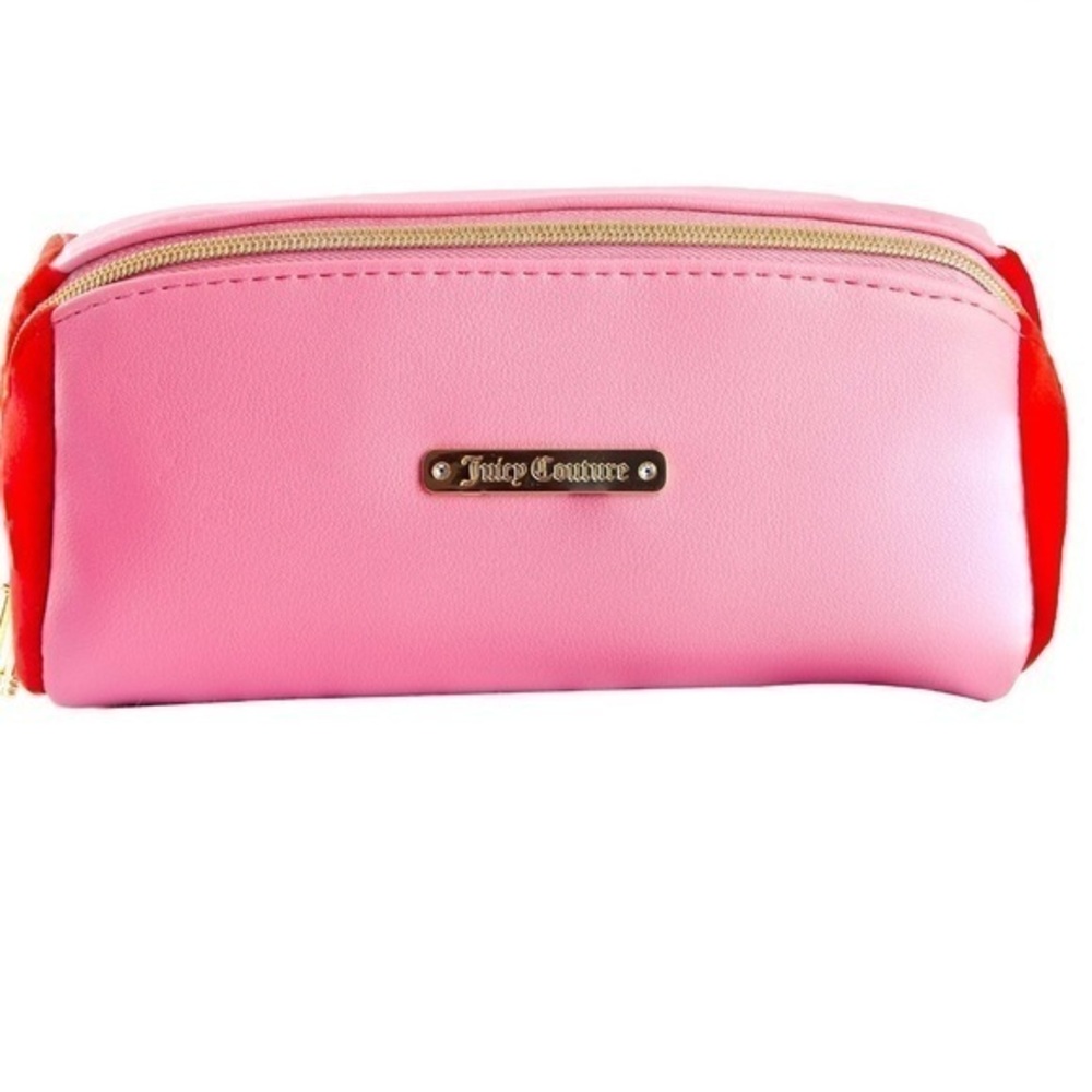 Juicy Couture OUI Pink and Red Women's COSMETICS Bag